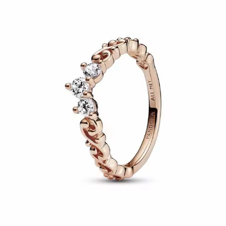 Anillo Pandora Rose Tiara Real Remolino - 1