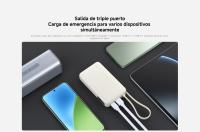 Xiaomi 67W Power Bank 10000 (Integrated Cable) - Azul Hielo, Pantalla Digital, Carga 67W/65W, Cable USB-C, 3 Puertos, Uso Viaje - details 11