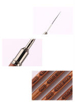 Juego De 5 Pinceles De Dibujar En Madera Redonda Para Pintura Arte Liner DIY Pincel De Uñas Con 5 Tamaños Dibujo De Líneas Rayas Y Flores - details 4