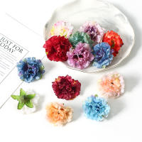 10/20Pcs Cabezas De Rosa Artificial De 5cm En Seda Para Decoración De Boda Árbol De Navidad Caja De Regalo Accesorios - details 2
