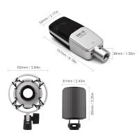 TAKSTAR SM-18 EL Micrófono Profesional De Grabación Cardioid Condenser XLR Con Soporte Antivibración Ajustable Para Voz Y Estudio - details 5