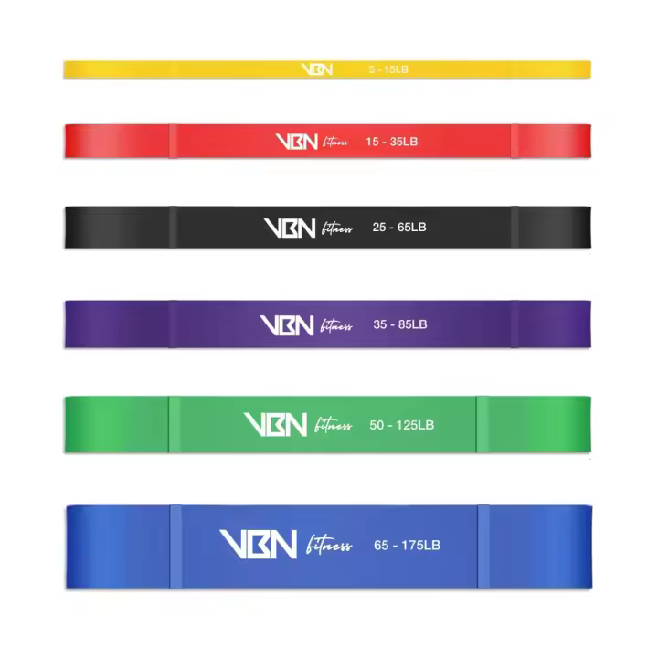 Pack bandas de resistencia de Látex (5 - 175 lbs) - 1