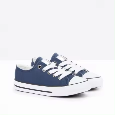 Zapatillas de lona tipo basket bajas con puntera, de Badboy - 1