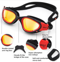 Gafas De Natación Profesionales Para Adultos Con Lente Antiniebla Y Protección UV Ajustables Y De Silicona Para Hombres Y Mujeres Gafas De Piscina Impermeables - details 5
