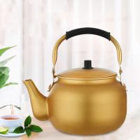 Hervidor De Agua De Oro Para Estufa Tetera Multifuncional Con Mango Ergonómico Para Café Y Té Kettle Para Camping Y Cocina - details 2