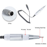 Máquina De Uñas Eléctrica 35000rpm Con 5 Pines Mano De Herramienta De Belleza Para Manicura Y Pedicura Sustitución De Pluma Accesorio ABE - details 4