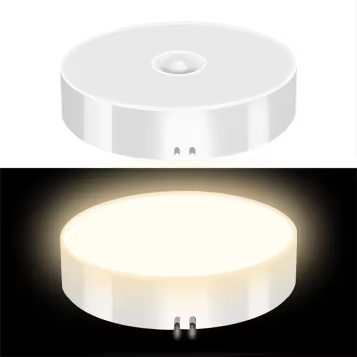 Lámpara Nocturna LED Con Sensor De Movimiento PIR Luz De Armario Cocina Escalera Luz De Armario Inalámbrica Recargable USB - 1