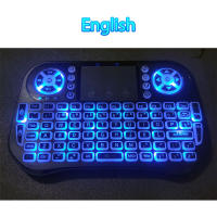 Teclado Inalámbrico Bluetooth Mini Con Iluminación Retroiluminada 2.4G USB Para Android TV Box PC En Inglés Ruso Francés Español Portugués Árabe Hebreo - details 8