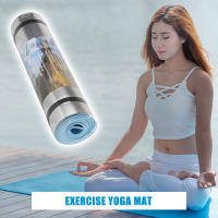 Alfombra De Yoga EVA Antideslizante Para Gimnasia Y Fitness Impermeable Para Picnics Playa Y Camping Tamaño 180x50x0.6cm Alfombra De Pilates Para Ejercicio - details 5