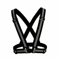 Chaleco De Seguridad Elástico Ajustable Para Correr Y Ciclar Con Cinturones Reflejos Nocturnos Para Adultos Y Niños Ropa Deportiva Con Bandas Adelantadas Unisex Material De Poliéster - details 8