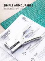 DELI Plier Stapler 24/6 Máquina De Clavos De Metal De Gran Capacidad Para Oficina Herramienta De Encuadernación Tamaño Normal - details 2