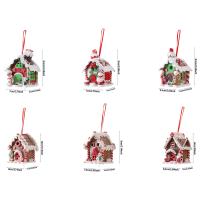 Luz De Colgante LED De Tema Navideño Con Figuras De Pascuero Y Galletas Decoración De Casa Para Año Nuevo Y Fiesta En El Árbol De Navidad - details 11