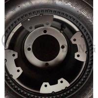 4pcs Cubierta De Rueda De Plástico Para ATV Universal Protección Del Eje Decorativa Tamaño 7 Pulgadas Adecuada Para Neumáticos De 7 Pulgadas - details 5