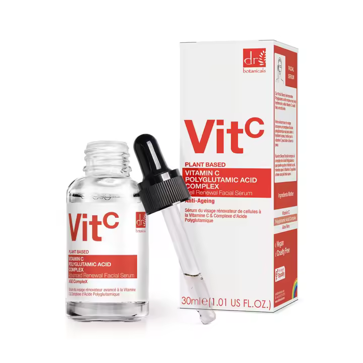 Dr Botanicals Sérum Facial Vitamina C & Ácido Poliglutámico & Renovación Avanzada 30ml - 1