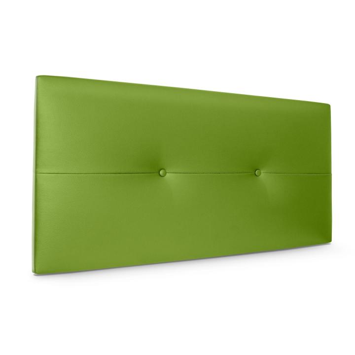 DHOME Cabecero de Polipiel o Tela AQUALINE Pro cabeceros Cabezal tapizado Cama Lujo (Verde Polipiel)