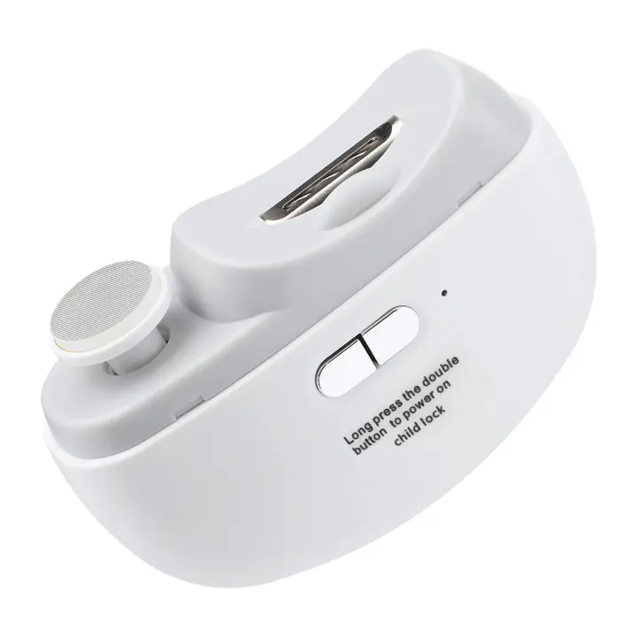 Tijeras Eléctricas De Uñas Para Adultos Bebés Cortador Automático De Uñas Y Pies Manicura Y Pedicura Polishing Incluye Cabezal De Aleación Importada Y Cuerpo De ABS - 1