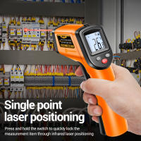 Termómetro Infrarrojo No Contacto TH201 -50℃~400℃ /-58℉~752℉ Digital Manómetro Industrial Con Láser Handheld Para Pruebas De Temperatura - details 3