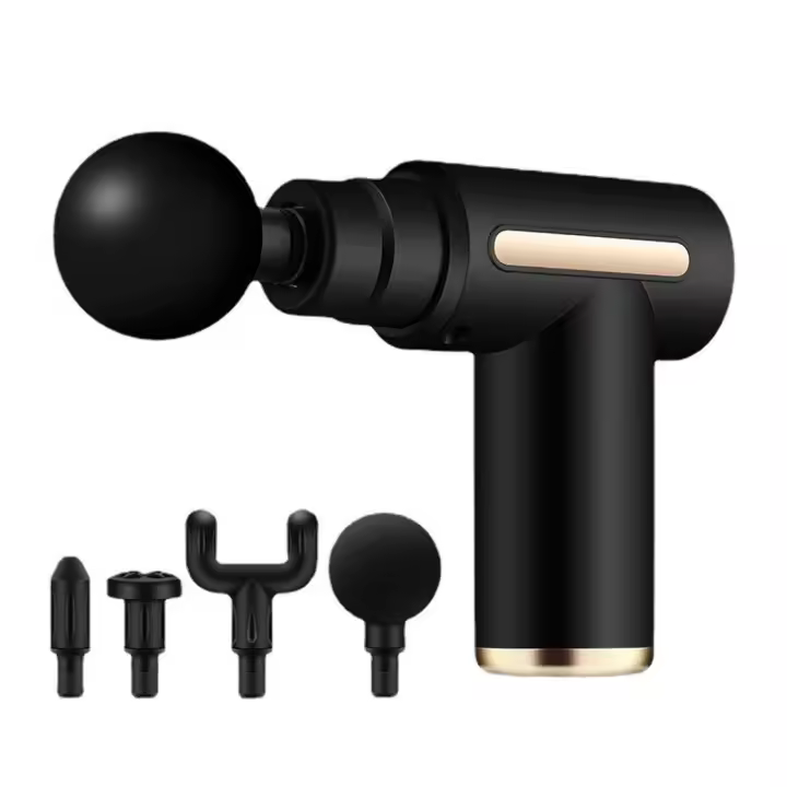 Mini Pistola de Masaje Corporal 2025 con Carga USB-C | 4 Cabezales para Cuello, Espalda y Hombros digivolt - 1