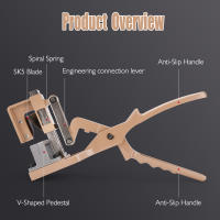 Tijeras De Poda De Jardín V-corte Herramienta De Corte Para Enraizamiento De Frutas Y Árboles Metal Universal Cutters - details 2