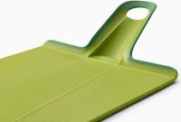 Joseph Joseph Tabla de cortar plegable verde Chop2Pot ™   Además, multifuncional, base antideslizante. - details 1