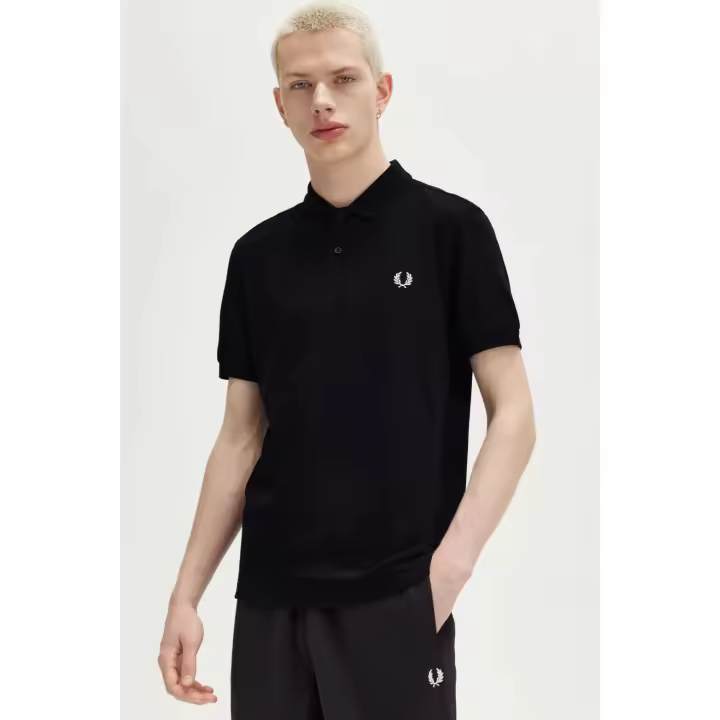 Fred Perry Polo Hombre Negro - 1