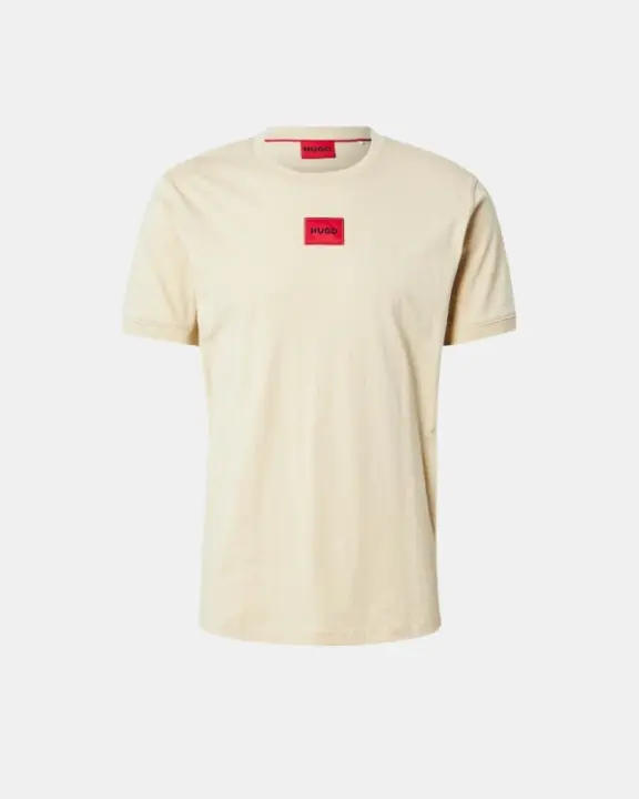 HUGO 50447978 DIRAGOLINO212 Camisetas Manga corta Hombre Beige - 1