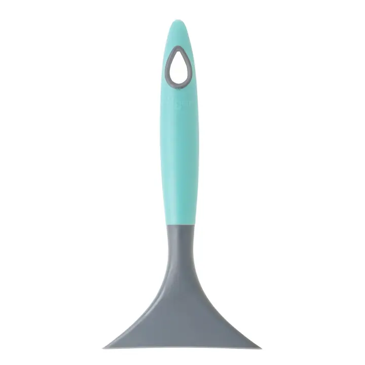 Vigar - Rasqueta Vitroceramica Hergo - Limpia sin Rayar Superficies Delicadas - Rasqueta Vitroceramica con Mango Ergonómico - Rasqueta para Eliminar la Suciedad mas Incrustada - Rasqueta para Vitrocerámica - Rascador Metálico para Vitrocerámica - 1