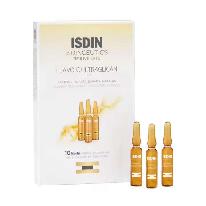 ISDIN Isdinceutics Rejuvenate Flavo-C Ultraglican 10 Ampollas - 1