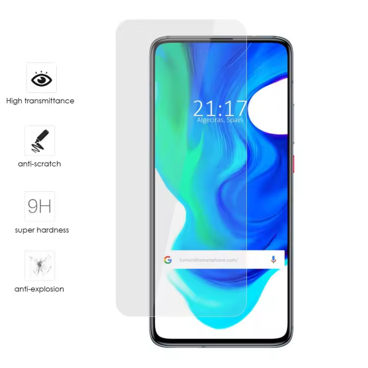 Tumundosmartphone Protector Cristal Templado para Xiaomi POCO F2 Pro Vidrio - 1