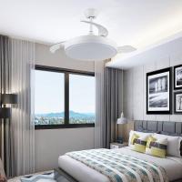 ONSSI®Ventilador de Techo con Luz Led 68W (36W/Luz+32W/Motor),Mando a Distancia Cambiar de Color,Invisible con 6 Velocidad, - details 0
