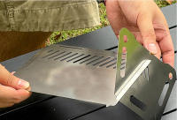 Horno De Acero Inoxidable Para Barbacoa Portátil Estufa De Camping Plegable Con Soporte Para Leña Y Teléfono Resistente Al Fuego - details 10