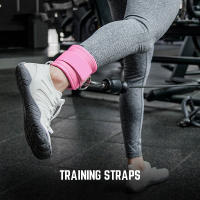 Tirantes De Rodilla Ajustables De Neopreno Con Dobles Anillos Para Entrenamiento De Piernas Y Seguridad Deportiva Soporte Para Abductores - details 0