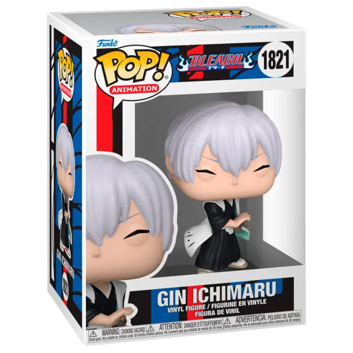 Figura Pop Bleach Gin Ichimaru-Figura de Vinilo Coleccionable - Idea de Regalo- Mercancia Oficial - Juguetes para Niños y Adultos - Movies Fans - Muñeco para Coleccionistas y Exposición - 1