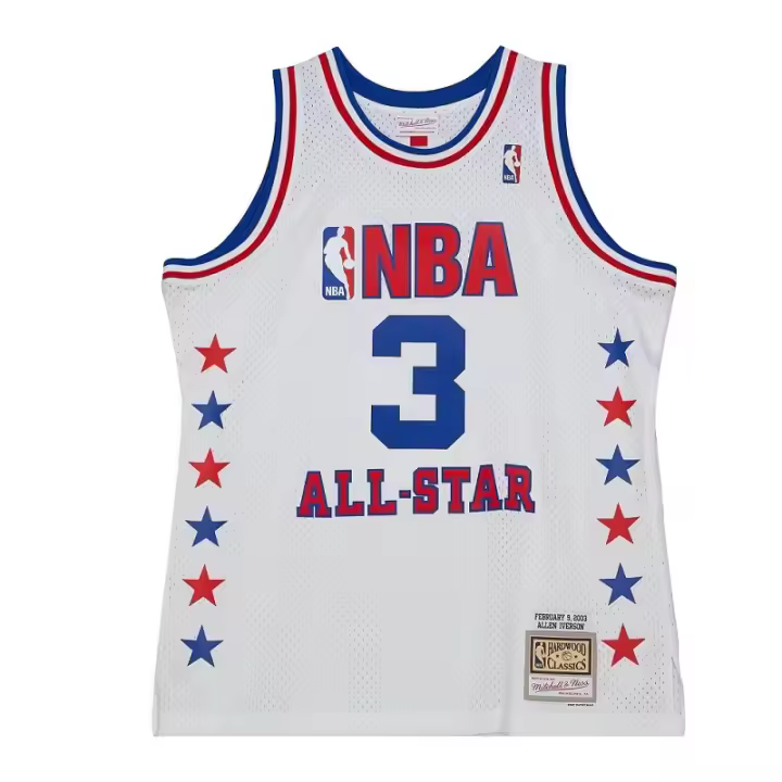 Camiseta Allen Iverson Swingman All Star East 2003 de Mitchell and Ness - 1