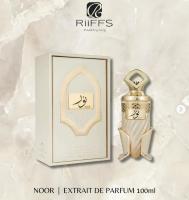 Noor Extrait de Parfum RIIFFS 100 ml · Perfume Unisex de Alta Concentración · Fragancia Elegante y Sofisticada con Larga Duración · Aroma de Lujo Árabe Floral y Ambarado · Perfume Premium para Hombre y Mujer - details 0