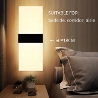 Luz De Pared LED En Acrílico Para Sala De Estar Corredor Y Dormitorio Estilo Largo 3/6/12W Decoración Artística Para La Cama Fuente De Luz Interior AC85-265V - details 9
