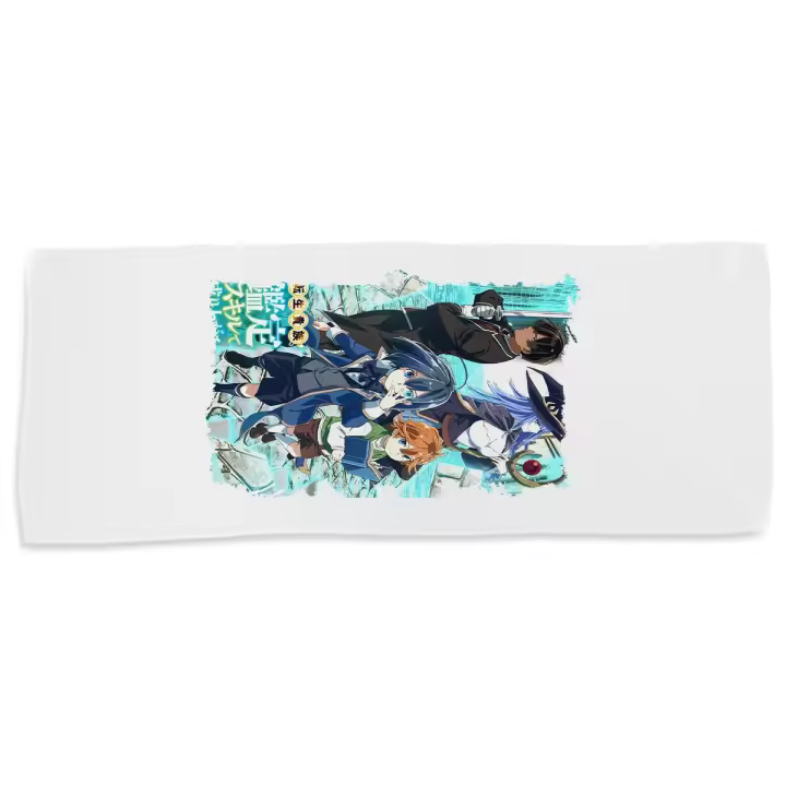 MERCHANDMANIA TOALLA MEDIANA GIMNASIO ABSORBENTE Tensei Kizoku, Kantei Skill de Nariagaru anime suave con bolsita - 1