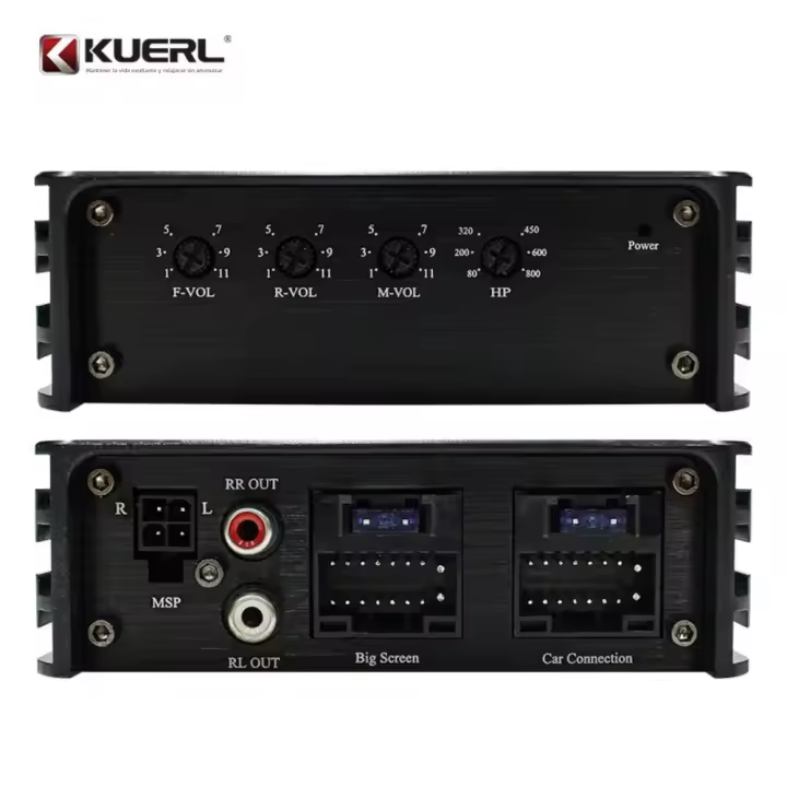 Amplificador De Coche Con DSP 6 Canales Sistema De Audio Para Android Pantalla Grande Amplificador De Subwoofer Sin Perdida De Potencia - 1