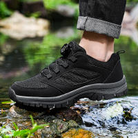 Zapatos De Senderismo Para Hombres Resistentes Al Desgaste Transpirables Antideslizantes Tamaño Grande Hasta 48 Para Trekking Y Climbing - details 12