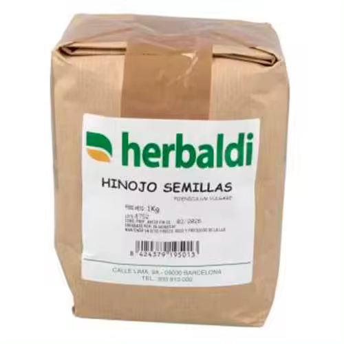Herbaldi Hierba Hinojo Semilla 1Kg - Beneficios para la Salud - 1