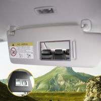 Espejo De Cosméticos Para Interior De Coche Universal De Acero Inoxidable Portátil Espejo De Maquillaje Para Visor Auto HD Decoración De Coche - details 0