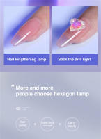 Lámpara Portátil Para Uñas USB LED UV Para Secado Rápido De Uñas Hexagonal Mini Linterna Secadora De Uñas Para El Hogar Herramientas De Fototerapia - details 10