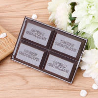Espejo De Maquillaje Plegable Y Compacto Portátil Espejo Cuadrado De Chocolate Espejo De Mano Para Vestíbulo Espejo Cosmético De Bolsillo - details 2