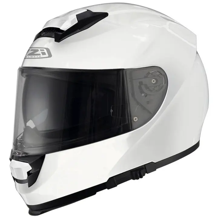 Casco de Moto Integral NZI Eurus 2 Solid Blanco - 1