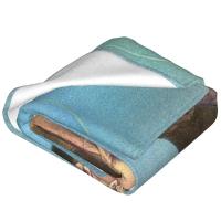 Manta Suave Jesus-Obi Para Viajes Cubierta De Silla Y Cama Estilo Moderno Adecuada Para Otoño Primavera Antipelusa Portátil - details 3
