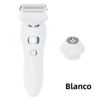 Epilador Eléctrico Para Mujeres 2 En 1 Recargable Doble Cabeza Impermeable Kit De Peluquería Corporal Para Eliminación De Vello Shaver Para Damas En El Bikini Y Axilas - details 4