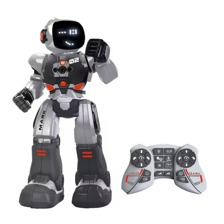 Xtrem Bots - Mark | Robot Juguete | Juguetes Niños 5 Años o Más | Robot Teledirigido y Programable | Juguetes para Niños de 5 6 7 8 Años | Robotica - 1