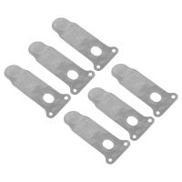 10pcs Válvulas De Compresor De Aire Silencioso Sin Aceite Placas De Pistón Cinta Repuestos Para Máquina De Metal Herramientas Pneumáticas Partes De Repuesto - details 0
