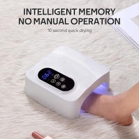 Lámpara De Secado De Uñas LED Profesional 36LEDS 72W Recargable Con 4 Configuraciones De Tiempo Y Sensor Inteligente Sin Cable - details 6