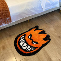 Alfombra Tufted Hecha a Mano Spitfire Alfombrilla Antideslizante Absorbente Para Dormitorio Divertido Baño Piso Decoración Hogar - details 4